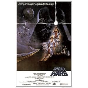 Episode IV ~ Star Wars a New Hope ~ Classic Movie Poster Print ~ Approx 24 X 36 Inches