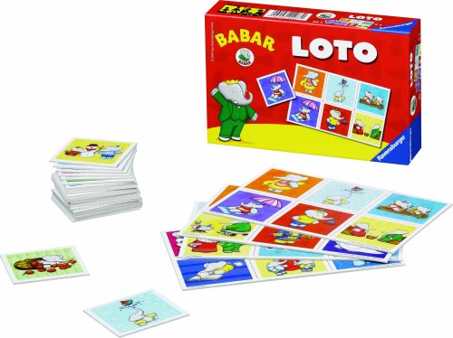 Ravensburger - 24287 - Jeu éducatif premier âge - Loto Babar
