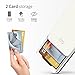 DesignSkin iPhone 7 Case Design Skin Slider [S1] Card Slot Shock Absorption Shockproof 3-Layer Protective Cover/Holder/Wallet Case/Heavy Duty Bumper - Pearl White
