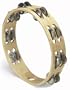 Meinl NINO Wood Tambourine 2 Rows Natural (NINO15)