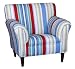 Angel Song Heaven Sent Multi Stripe Modern Boy's Chair