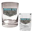 Kansas City Wizards Soccer Rocks Glass and Square Shot Glass Set - Primary Logo MAJOR-LEAGUE-SOCCER Soccer