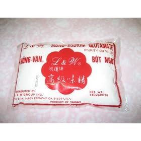 L & W MONOSODIUM GLUTAMATE (PURITY 99% UP) 12 OZ.