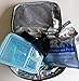 Ultra High Performance Expandable Lunch Pack Bag Double Capacity with Removable Compartments & Ice Pack (Blue)
