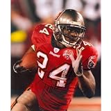 Carnell Williams Autographed Tampa Bay Buccaneers (Red Jersey) 8x10 Photo