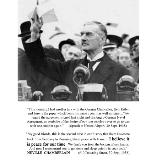 Chamberlain appeasement 1938 picture