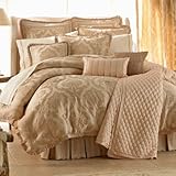 IMAGE OF Croscill White Label Trousseau Comforter, Bed Skirt and Sham Set