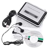 ECOMGEAR(TM) New Tape to PC USB Cassette-to-MP3 Converter Capture Audio Music Player