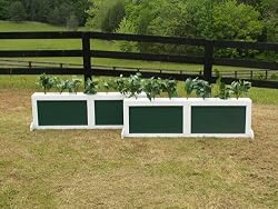 2 Panel Colored Brush Box Horse Jumps Set/2 10ft