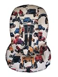 Babble Chic Toddler Car Seat Cover - Hot Rods