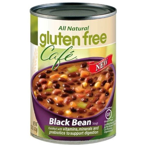 Gluten Free Cafe Black Bean Soup, 15-Ounce Cans (Pack of 12)