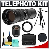 Kenko 420-800mm Super Telephoto Zoom Lens with 2x Teleconverter (=420-1600) ....