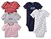 Carter's Baby Boys' 5 Pack Bodysuits (Baby) - Navy - 9 Months