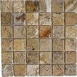 2x2 Scabos Tumble Travertine Tiles - 6x6 sample