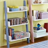 Kids 3 Tier Shelf - Blue/ White