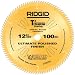Ridgid R12100 21078 12-Inch by 100T Ultimate Polished Finish Saw Blade
