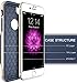iPhone 7 case, SGM Premium Hybrid [Dual Layer] Armor Case Cover For Apple iPhone 7 [Anti-Slip Design] [Shock Proof] (Dark Blue + Gold)