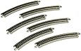 Bachmann 11.25" Radius Curved Track (6/Card) - N Scale