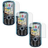 3-Pack Samsung Intensity II U460 Combo LCD Screen Protector for Samsung Int ....