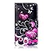 Galaxy S6 Case, S6 Flip Case, XIANA Fashion Slim Fit Folio PU Leather Stand Wallet Flip Case Protector Suitable For Samsung Galaxy S6(Special Pattern Series Design), with Stylus, Cleaning Cloth and Screen Protector-(R9)