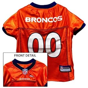 Pets First NFL Denver Broncos Jersey, X-Small