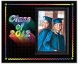 Graduation Class of 2012 Rainbow - Picture Frame Gift