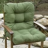 Greendale Home Fashions Outdoor Seat/Back Chair Cushion, Summerside