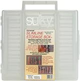 SULKY UNIVERSAL SLIMLINE STORAGE BOX EMPTY-15X15X3 WHEN CLOSED