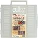 SULKY UNIVERSAL SLIMLINE STORAGE BOX EMPTY-15X15X3 WHEN CLOSED