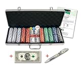 Pokerkoffer LasVegas 1 Million Dollars 5OO Chips