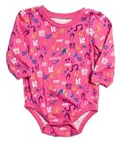 Please Mum Printed Jersey L/s Snappie Tee - Festival - 6 Months