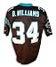 DeAngelo Williams Autographed/Hand Signed Carolina Panthers Black Reebok EQT Jersey