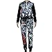 LIX 3d Emoji Men/women Jordan the Last Shot Basketball Print Top T-shirt Slacks Pants Outfit Easy Suit (M)