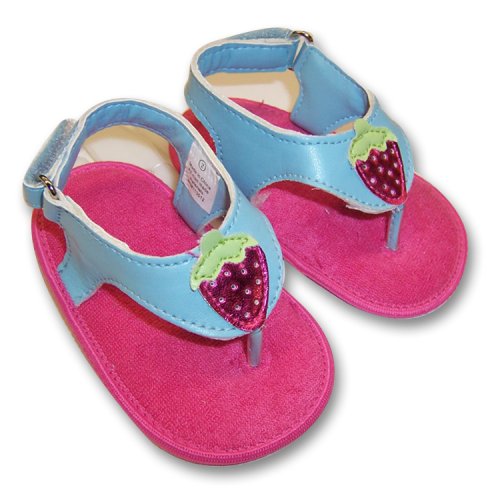 Infant Toddler Girl's Strawberry Thong Sandal