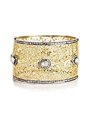 Womens gold vermeil bangle