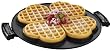 George Foreman GRP106WP 2 Removable Nonstick Heart-Shaped Waffle Plates for the George Foreman Grill