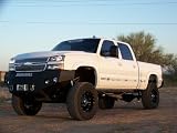 03-07 Chevy 2500/3500 Front Heavy Duty Winch Bumper