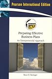 Preparing effective business plans : an entrepreneurial approach