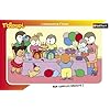 Nathan - 86003 - Puzzle Enfant - Le G�teau d'anniversaire de T'choupi - 15 Pi�ces