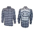 JACK DANIELS Karohemd Hemd checker kariert Holzf�llerhemd mit Logo S M L XL XXL XXXL
