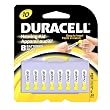 Duracell 1.4 Volt Zinc Air Hearing Aid Batteries Size 10 DA10B8 (8 Batteries)