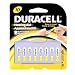 Duracell 1.4 Volt Zinc Air Hearing Aid Batteries Size 10 DA10B8 (8 Batteries)