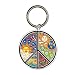 Dan Morris - Peace Sign - Metal Keychain
