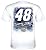 Jimmie Johnson NASCAR #48-Lowes Flameout T-Shirt-White