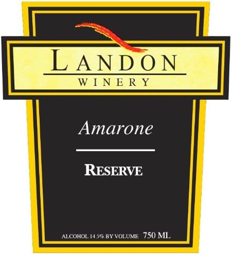 NV Landon Winery Reserve Amarone, Texas 750 mL