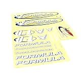 ProBoat Decal Sheet: 1 8 Formula by Pro Boat