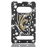 Talon Full Diamond Bling Phone Shell for HTC EVO 4G (Butterfly)