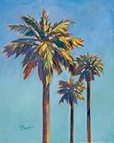 IMAGE OF Santa Rita Palms I Art Poster PRINT Paul Brent 16x20