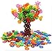 AWESOME Flakes 300 Discs Building Set Engineering Toy - Promotes Fine Motor Skills Development - Therapy Tools | STEM Challenges | KIDS SAFE Material! Lab Test Approved!
