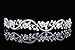 Bridal Flower Rhinestones Crystal Wedding Headband Tiara